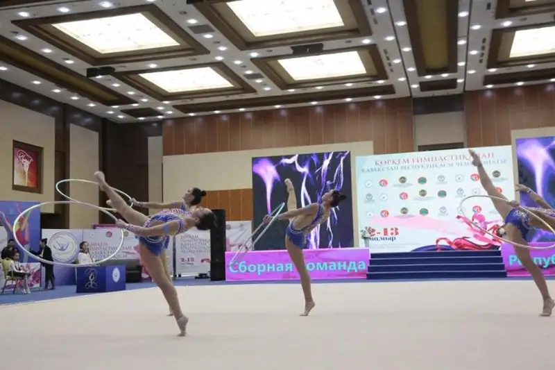 Чемпионат Казахстана по художественной гимнастике стартовал в столице