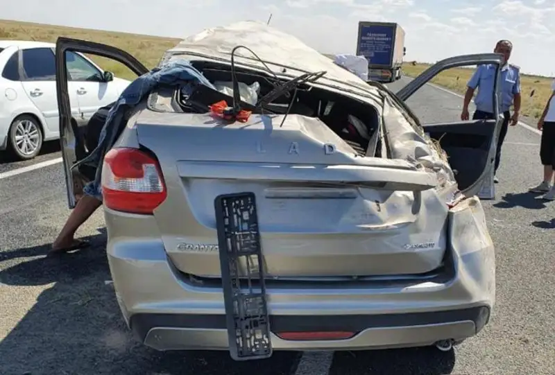 Смертельное ДТП произошло на трассе Доссор-Бейнеу в Атырауской области