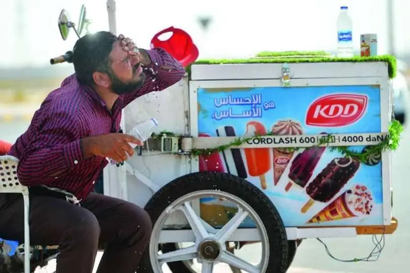كۋۆەيتتە اپتاپ ىستىق: اۋا تەمپەراتۋراسى 70 گرادۋسقا كوتەرىلدى
