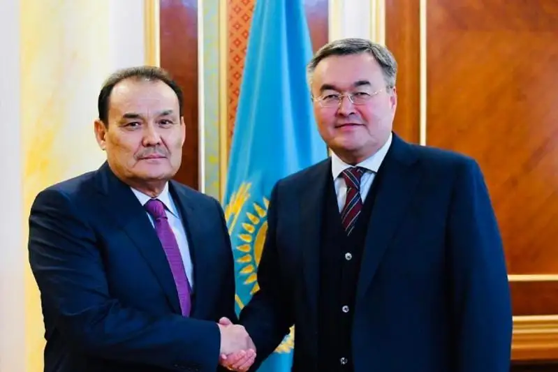 تۇركى كەڭەسىنىڭ باس حاتشىسى ق ر سىرتقى ىستەر مينيسترىمەن كەزدەستى