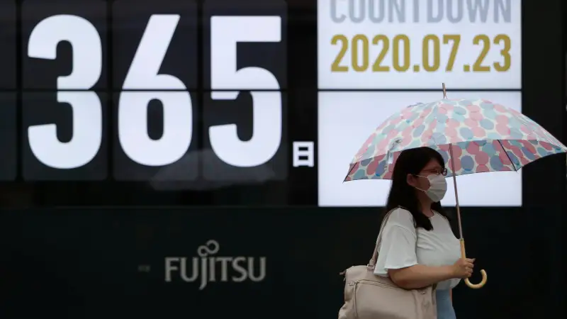 توكيو وليمپياداسىنىڭ اشىلۋىنا دەيىن كەرى ساناق باستالدى