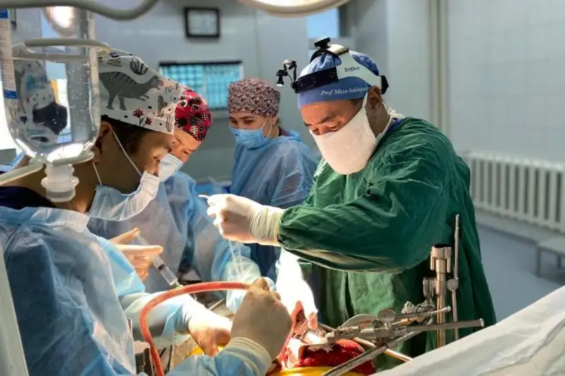 Врачи Алматы удалили гигантского паразита из печени женщины