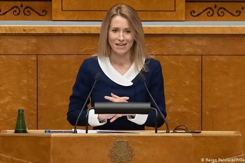 ەستونيا ۇكىمەتىن العاش رەت ايەل ادام باسقارماق