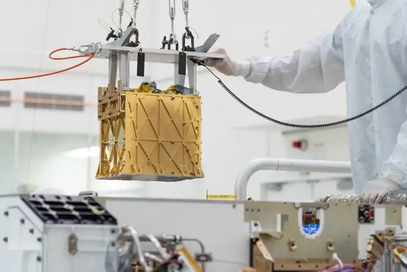 NASA تاريحتا تۇڭعىش رەت مارستان وتتەگى الىنعانىن حابارلادى