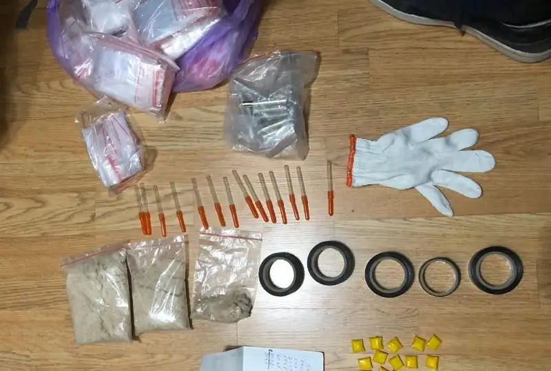 Ақтауда есірткі заттарын сақтаған өзбекстандықтар қамауға алынды