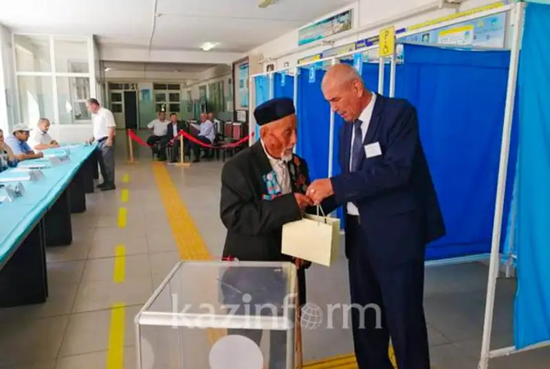 Saıramdyq soǵys ardageri daýys berýdiń mańyzdylyǵy týraly aıtty