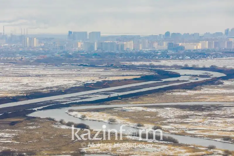 25 паводкоопасных участков определили в Нур-Султане