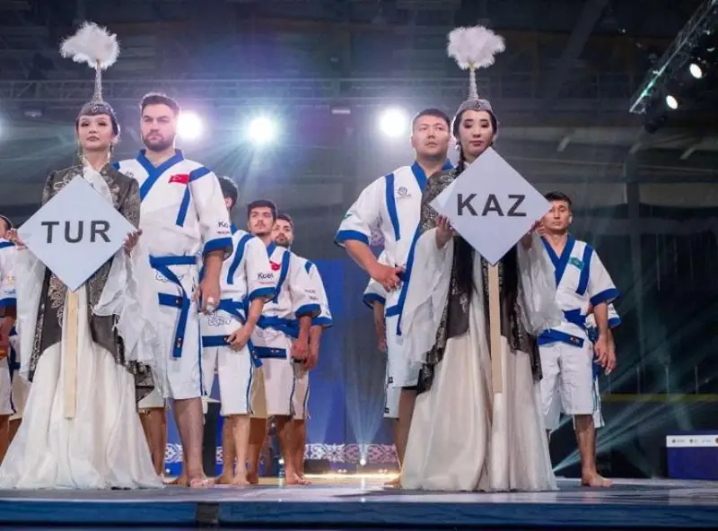 Представители тюркских стран принимают участие в турнире Turan Barysy в Туркестане