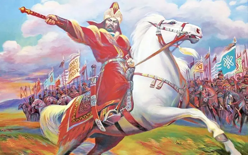 قازاق باتىرلارى مىنگەن ارعىماقتار