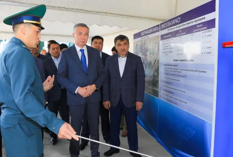 Qazaqstan men Qyrǵyzstan shekarasynda ındýstrıaldy saýda-logıstıkalyq kesheni salynady