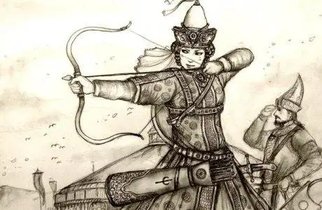 ۇلت تاريحىنداعى بوپاي حانىم تۇلعاسى