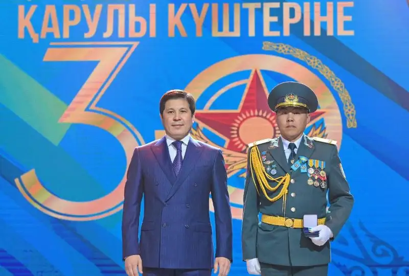 Павлодарские военнослужащие получили награды в честь Дня защитника Отечества