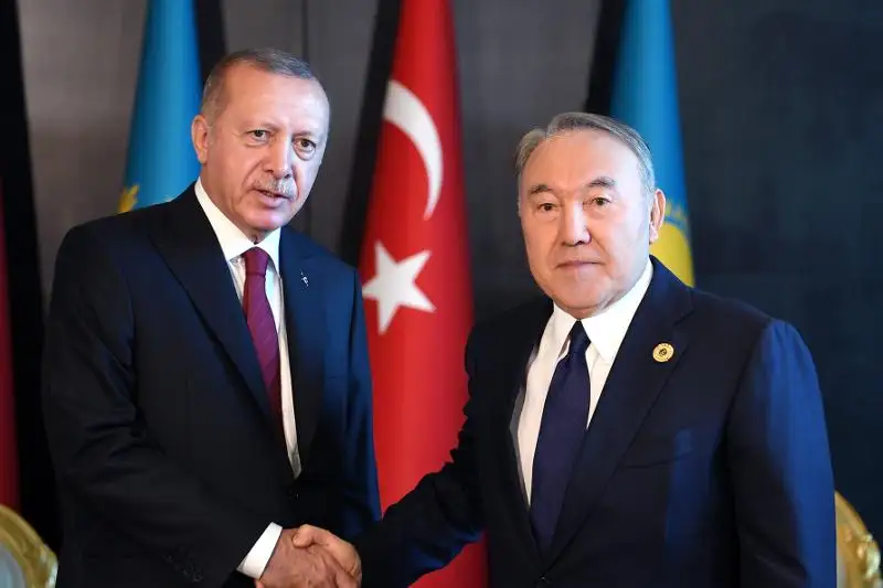 نۇرسۇلتان نازاربايەۆ تۇركيا پرەزيدەنتى رەجەپ ەردوعانمەن كەزدەستى