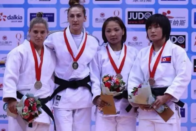 дзюдоистка 