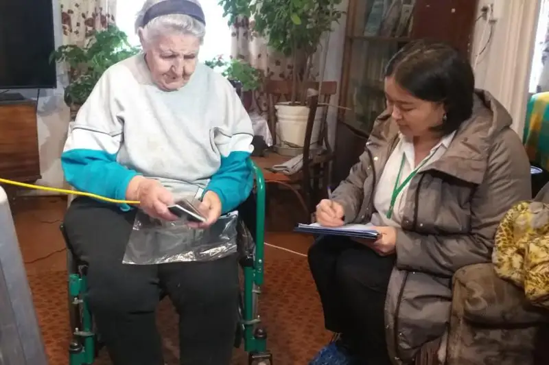 В день своего 100-летия проголосовала на выборах ветеран ВОВ из Усть-Каменогорска