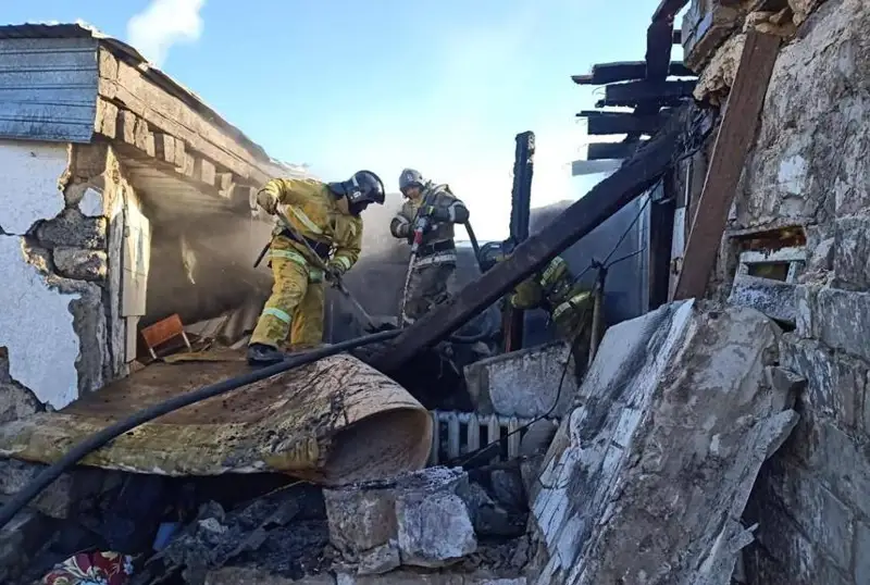 16 человек пострадали из-за взрыва газового баллона в Улытауской области