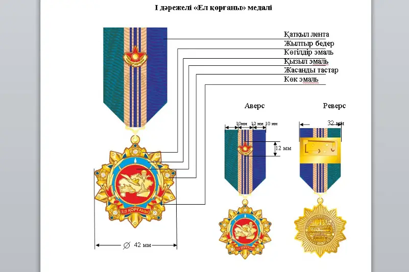 Президент &laquo;Ел қорғаны&raquo; медалін тағайындады