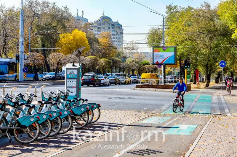 Новые велодорожки не способствуют дополнительным пробкам - аким Алматы