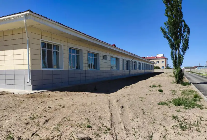 Реабилитационный центр строится в одном из районов Жамбылской области