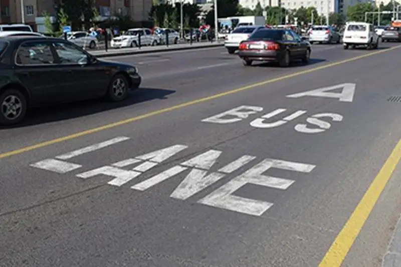 قازاقستاندا «Bus Lane» جولاعىمەن كولىكتىڭ بارلىق ءتۇرىنىڭ جۇرۋىنە رۇقسات ەتىلەدى