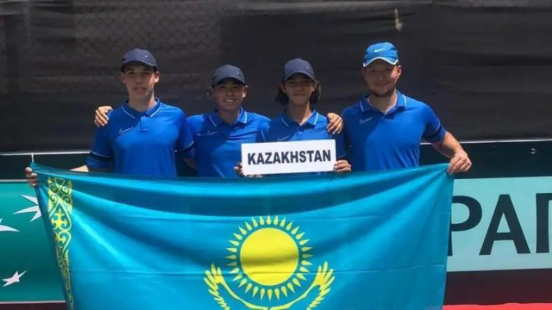 Сборная РК по теннису сыграет с Южной Кореей в 1/4 финала Juniors Davis Cup