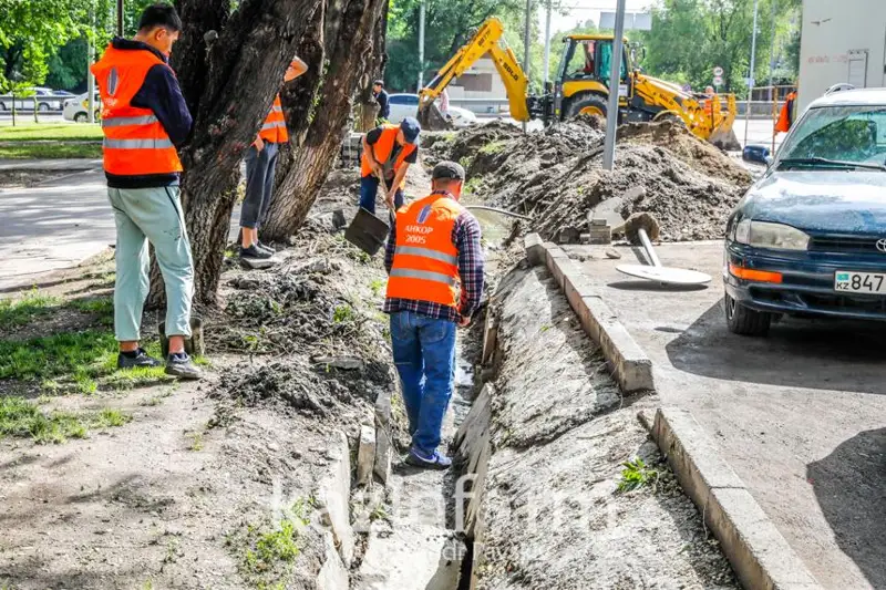 Almatyda jańbyr sýy tolyp qalatyn 56 ýchaske anyqtaldy