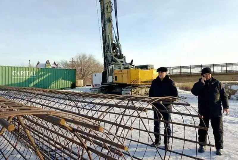 Разрушенный мост восстановят в одном из сел Карагандинской области