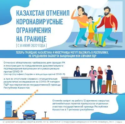 Казахстан отменил коронавирусные ограничения на границе