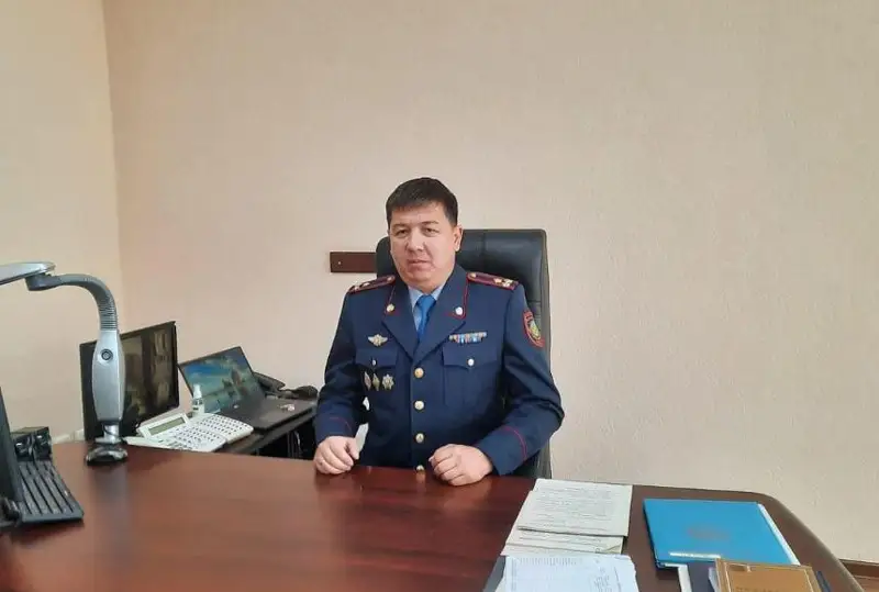 Назначен замначальника полиции Костанайской области