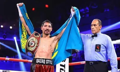 جانىبەك ءالىمحان ۇلى WBC رەيتينگىنىڭ ۇزدىك ۇشتىگىنە كىردى