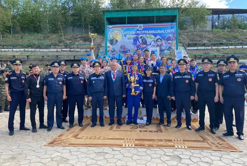 Республиканский слет «Юный спасатель» прошел в Акмолинской области