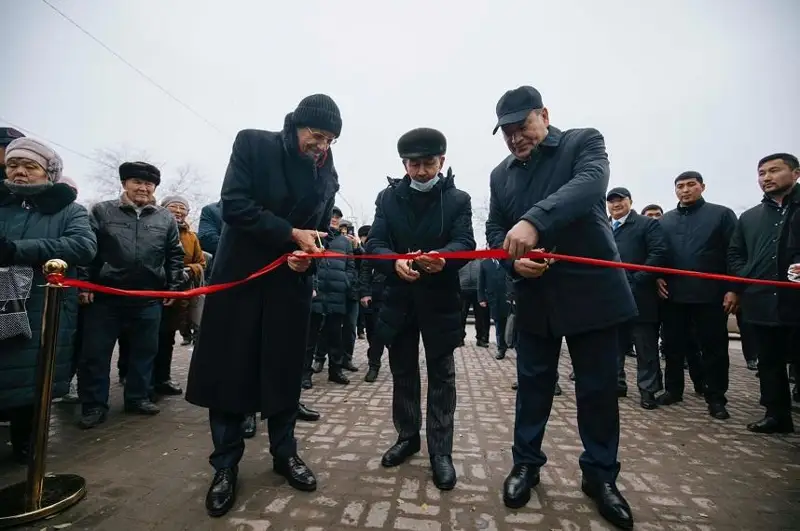 Обновленную Аллею Победы открыли в Актобе