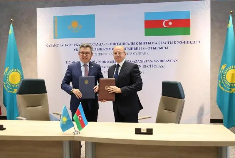 Qazaqstan men Ázerbaıjan arasyndaǵy taýar aınalymy 3 eseden astam ósti
