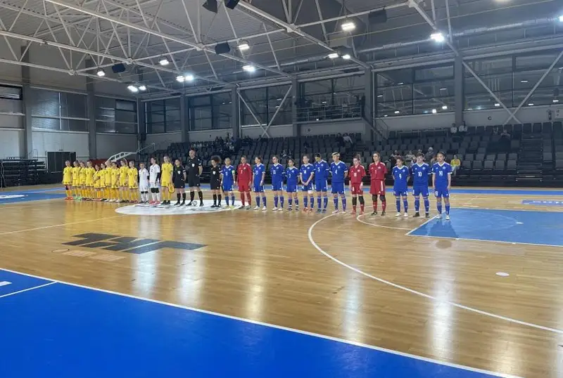 Казахстан сыграл вничью с Литвой в матче отбора на женский ЧЕ-2023 по футзалу