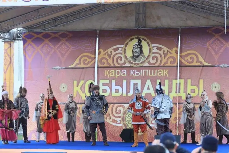 Историческую реконструкцию провели на мемориальном комплексе Кобланды батыра