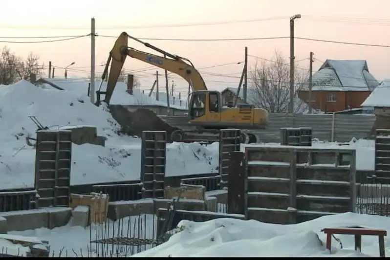 Поликлинику на 250 мест строят в Петропавловске