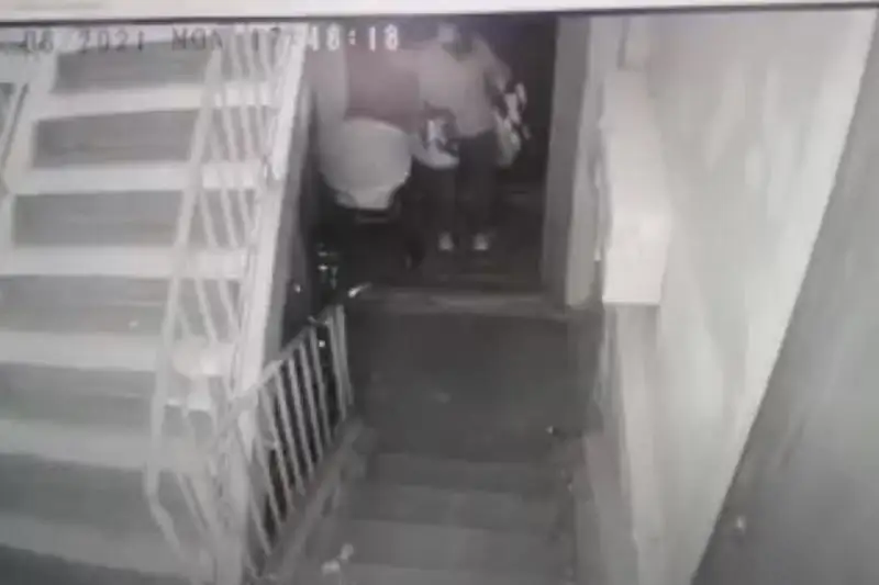 ەلوردادا بالالار ارباسىن ۇرلاعان 27 جاستاعى ايەلدىڭ ارەكەتى كامەراعا ءتۇسىپ قالدى