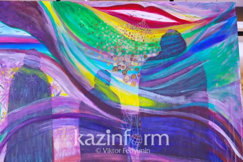 Шаг вперед: выставка изобразительного искусства открылась в Нур-Султане