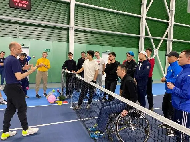 Теннис на колясках будут активно развивать в Казахстане