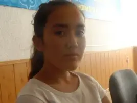 Орал қаласындағы ЖОО-ға түскен Раушан Бегалиева. Шымкент, 25 тамыз 2014 жыл.