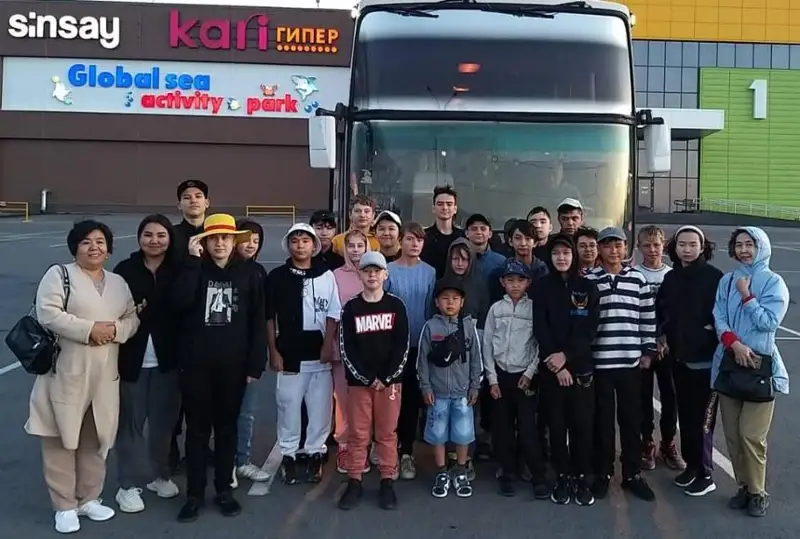 Особенные дети из Карагандинской области отправились в Коргалжынский заповедник