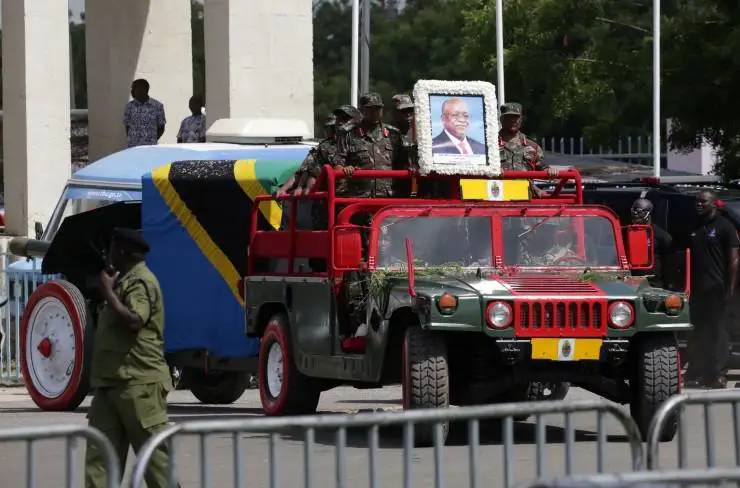 تانزانيا پرەزيدەنتىمەن قوشتاسۋ راسىمىندە 45 ادام كوز جۇمدى