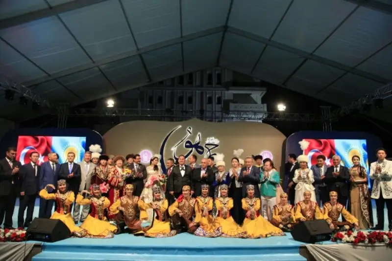 Оңтүстік Қазақстанның өнерпаздары Түркияда өнер көрсетуде