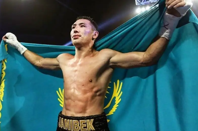 جانىبەك ءالىمحان ۇلى 20 رەت جەڭىسكە جەتكەن امەريكالىقپەن ايقاسادى