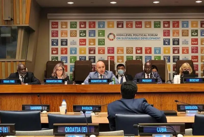 Казахстан представил в ООН второй Добровольный национальный обзор по реализации ЦУР