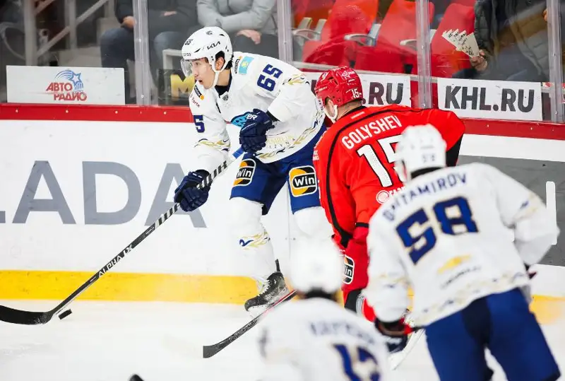 «Барыс» на выезде проведет матч КХЛ против «Автомобилиста»