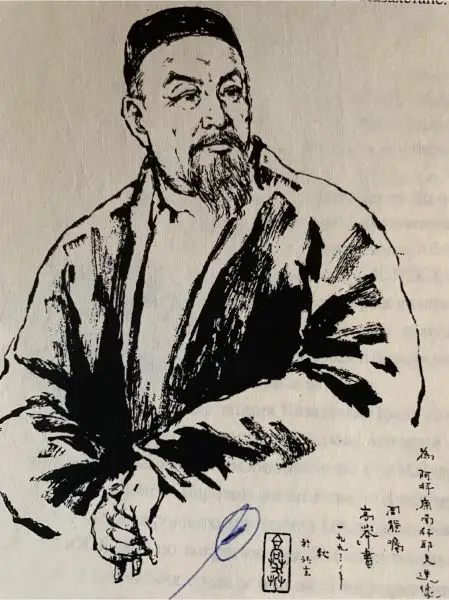 قىتاي سۋرەتشىسى سالعان ابايدىڭ بەلگىسىز پورترەتى