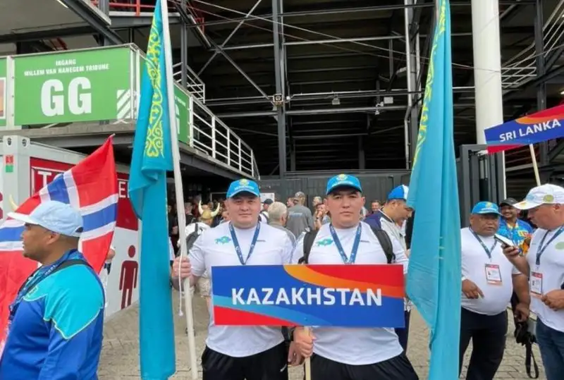 Сотрудники Службы государственной охраны РК, призеры Всемирных игр полицейских и пожарных, вернулись домой