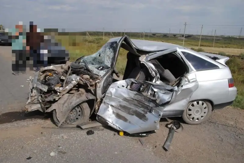 Акмолинец совершил ДТП на угнанном авто