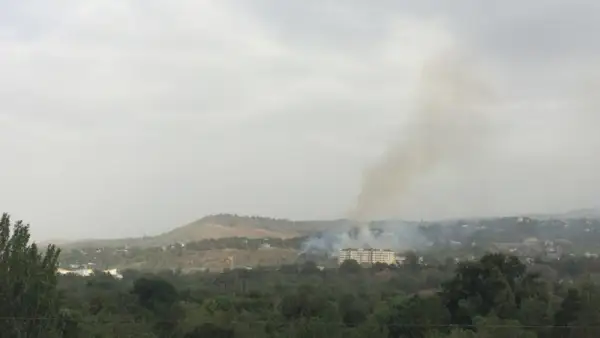 الماتىدا تاۋ بوكتەرىندە ءورت شىقتى